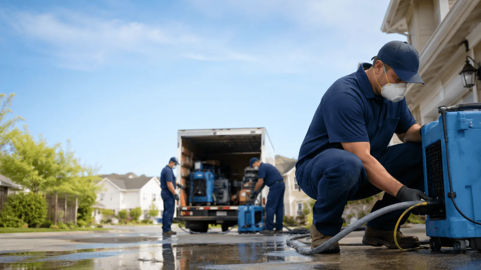 Residential crawlspace mold remediation services in California